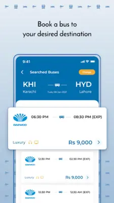 Sastaticket Flights, Bus android App screenshot 3